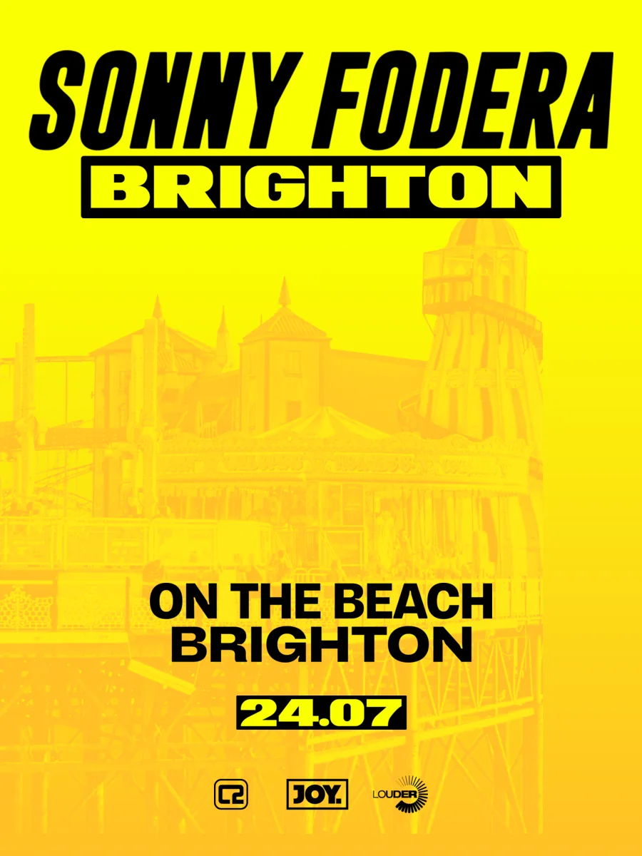 Sonny Fodera, On The Beach Brighton, Saturday 24 July 2027