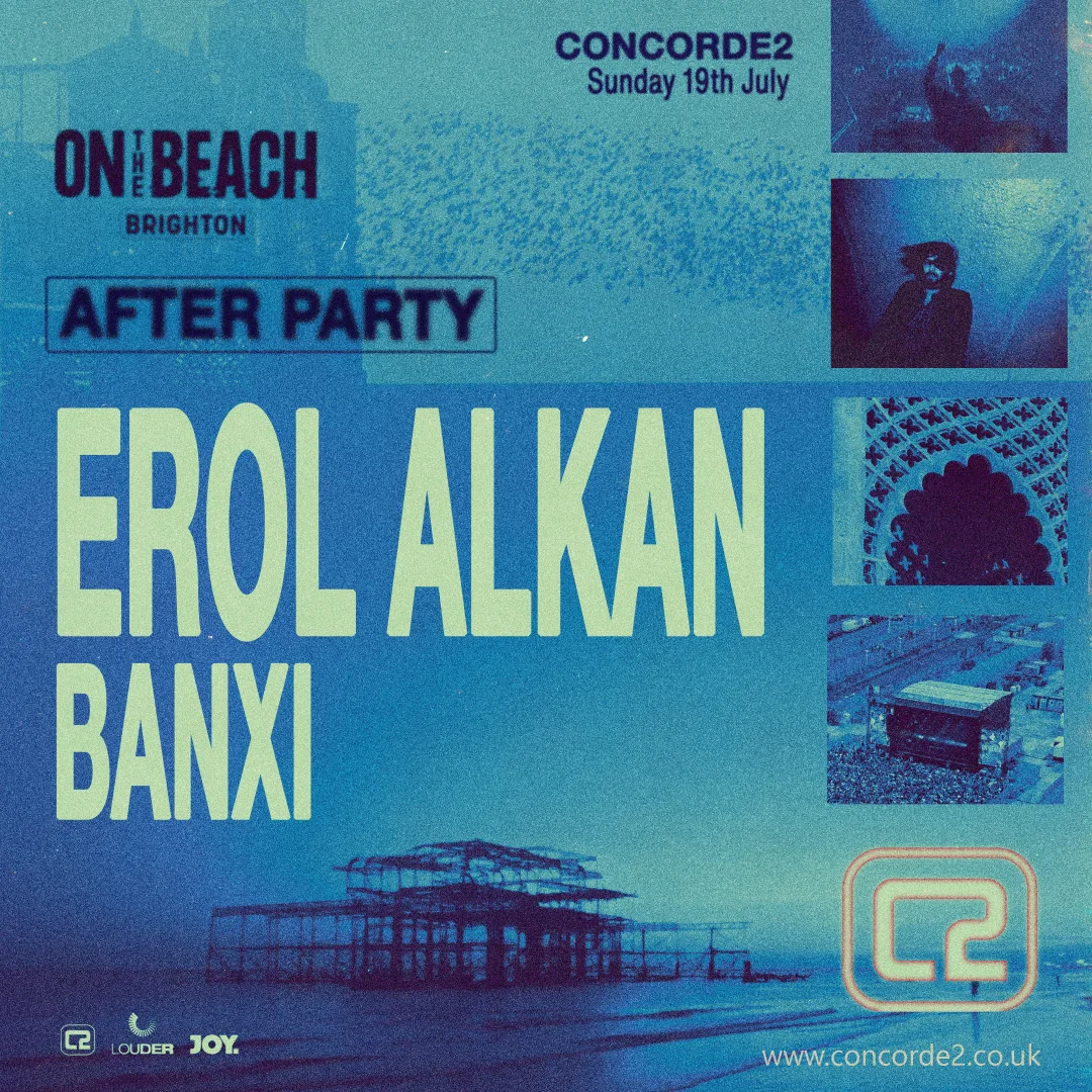 Erol Alkan after party at Concorde 2 — Sunday 19 July