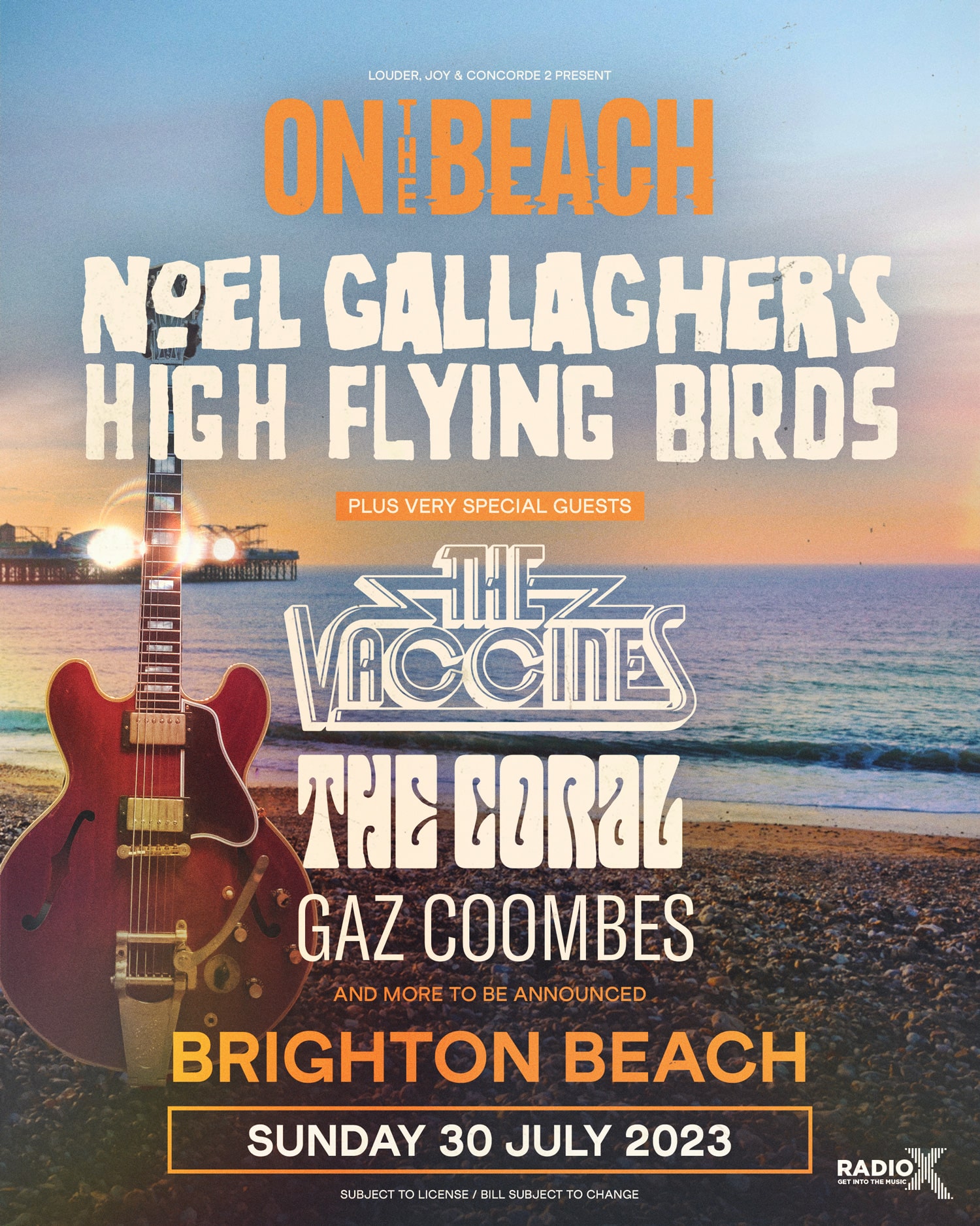 On The Beach Brighton - July 2023 – Brighton Beach.